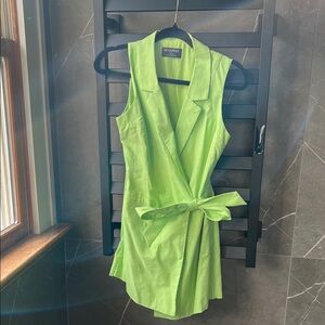 MINKPINK Lime Green Sleeveless Mini Dress